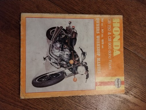 Zdjęcie oferty: Haynes manual do Honda Cb 750 cb 900  servises