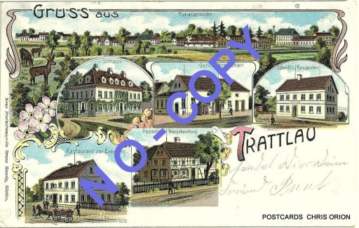 Zdjęcie oferty: Kostrzyna - Pałac - Zgorzelec - Wrocław  1908 r