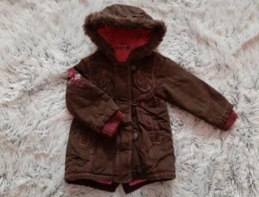 Zdjęcie oferty: Kurtka parka r. 92 brązowa zimowa ladybird