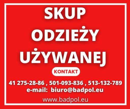 Zdjęcie oferty: Odzież używana skup