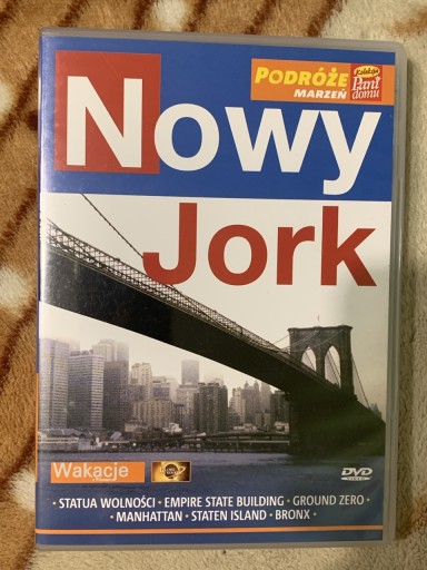 Zdjęcie oferty: Nowy Jork USA podróże marzeń film dvd podróżniczy