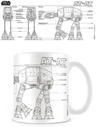 Zdjęcie oferty: kubek ceramiczny Star Wars Maszyna Krocząca AT-AT