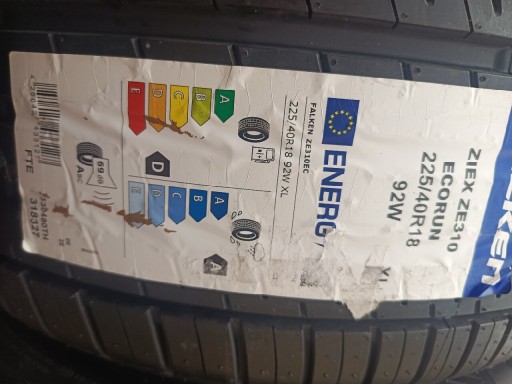 Zdjęcie oferty: Opony Falken Ziex ZE310 225/40R18
