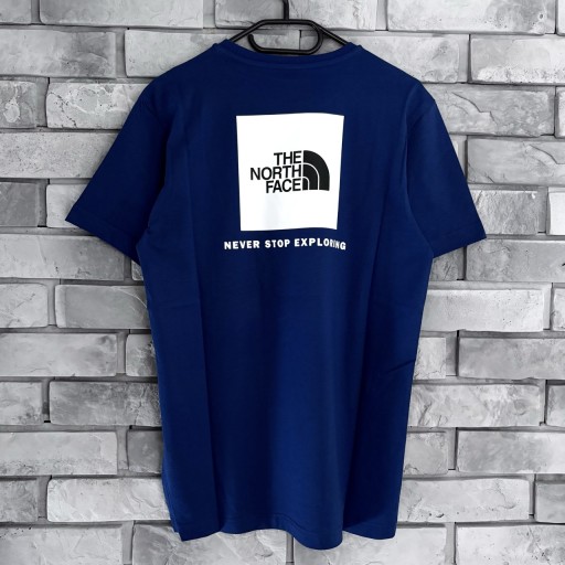 Zdjęcie oferty: Koszulka t-shirt the north face tnf box logo niebieska blue tee exploring