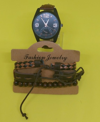 Zdjęcie oferty: Męski zegarek + bransoletka 