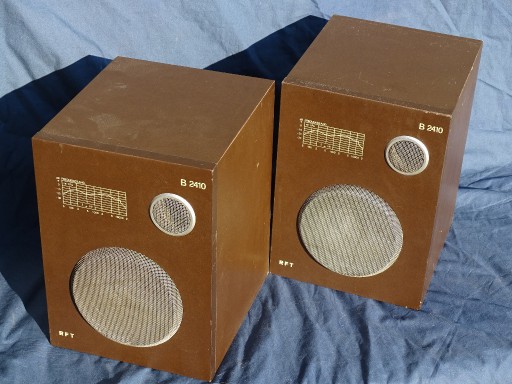 Zdjęcie oferty: RFT BASSREFLEXBOX B2410  7 VA / 4 Ohm stare głośniki z NRD