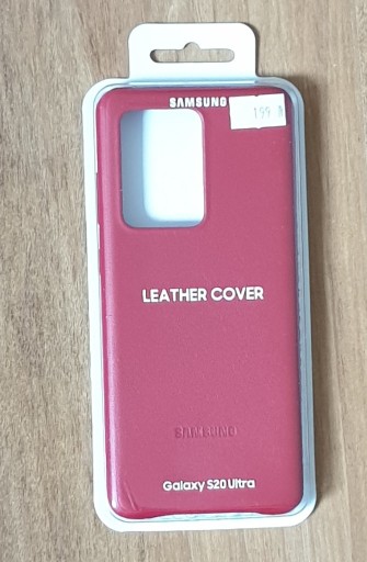 Zdjęcie oferty: Etui Leather Cover do Samsung Galaxy S20 Ultra