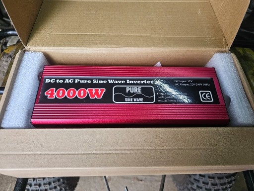 Zdjęcie oferty: Przetwornica 12v 4000w 2000w Czysty Sinus inverter