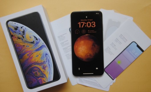 Zdjęcie oferty: iPhone XS Max 256GB idealny, biały, bateria 91%