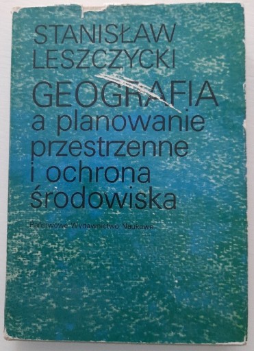 Zdjęcie oferty: Książki z PRL: Geografia a planowanie przestrzenne