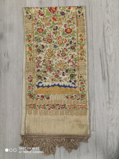 Zdjęcie oferty: Serwetka vintage dywanowa obrusowa z haftem