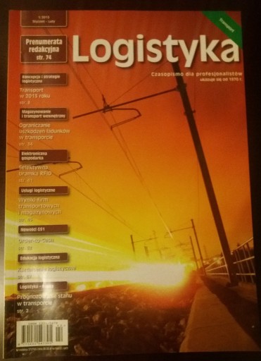 Zdjęcie oferty: Logistyka 1/2013