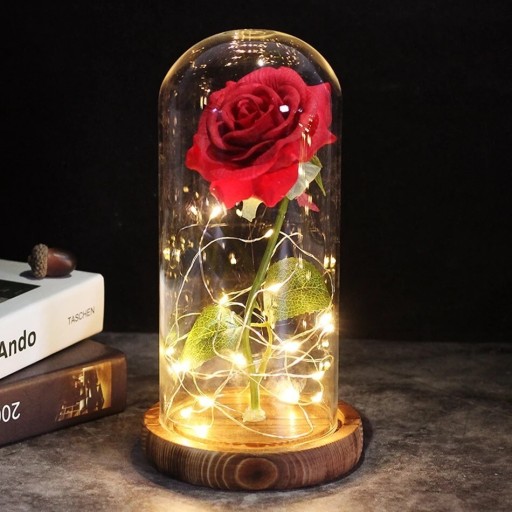 Zdjęcie oferty: Wieczna róża w szkle prezent na walentynki