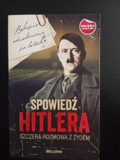 Zdjęcie oferty: Spowiedź Hitlera.