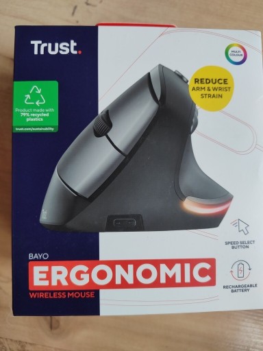 Zdjęcie oferty: Myszka Trust Bayo ergonomic 