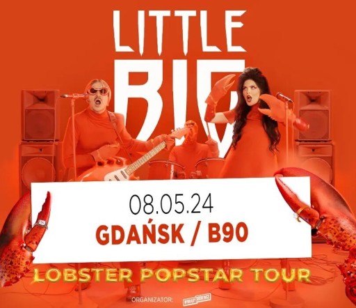 Zdjęcie oferty: 2 bilety koncert Little Big Gdańsk B90 2024 08.05 