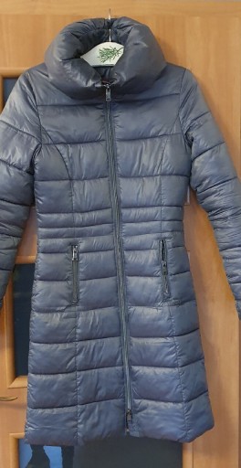 Zdjęcie oferty: Płaszcz kurtka zimowa Guess S/36 stalowoszara 