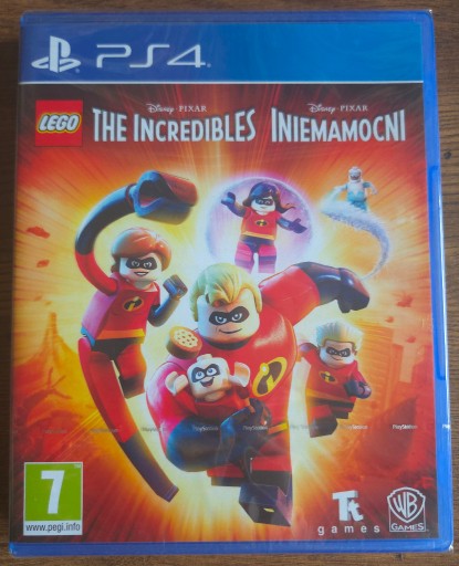 Zdjęcie oferty: Fabrycznie Nowa - Zafoliowana Gra LEGO Iniemamocni PL Dubbing PS4 PS5