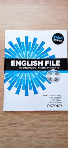 Zdjęcie oferty: English File 3 ed Pre-intermediate  WB without key