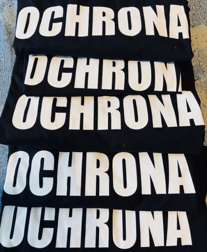 Zdjęcie oferty: Koszulka t-shirt Ochrona rozmiar XL