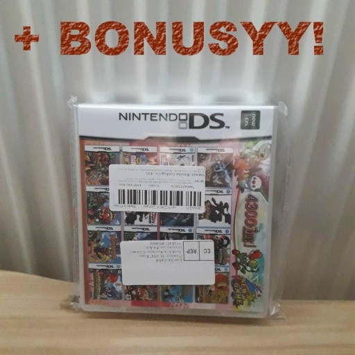 Zdjęcie oferty: Kompilacja 4300 w 1 DS Kartridż z grą Gra wideo