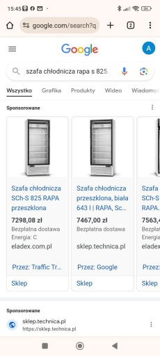 Zdjęcie oferty: Szafa witryna chłodnicza 