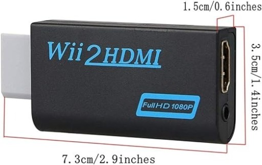 Zdjęcie oferty: adapter Wii do HDMI 1080P/720P HD konwerter