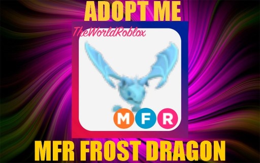 Zdjęcie oferty: Roblox Adopt Me Frost Dragon MFR