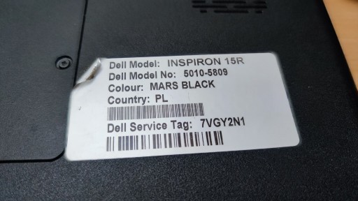 Zdjęcie oferty: Dell inspirion 15R i5 560  + ISTA+ 4.32.15