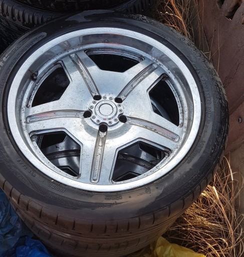 Zdjęcie oferty: koła felgi CHROM opony Bridgestone 255/45 R20 4szt