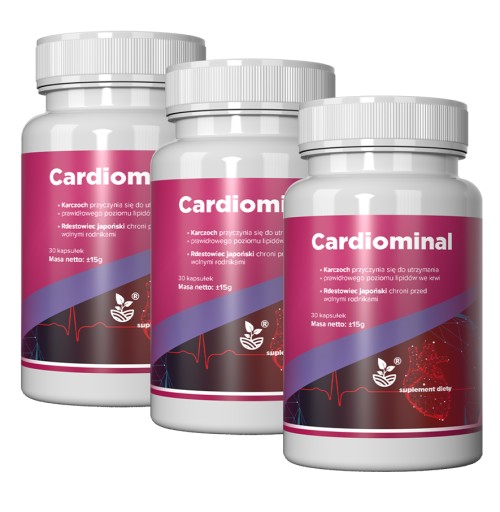 Zdjęcie oferty: Cardiominal – Pozytywny wpływ na cholesterol