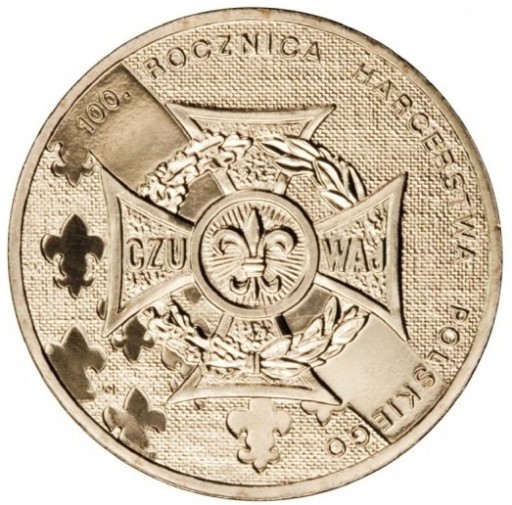 Zdjęcie oferty: Moneta 2zł 100-lecie Harcerstwa Polskiego