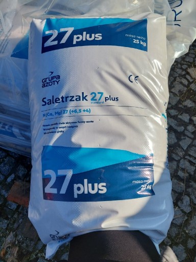 Zdjęcie oferty: Saletrzak 27plus standard 25kg trawnik, warzywa 