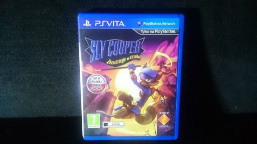Zdjęcie oferty: Sly Cooper Złodzieje w czasie PS Vita Playstation