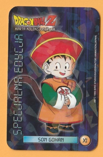 Zdjęcie oferty: KARTA DRAGON BALL Z - CHIO - SON GOHAN XI