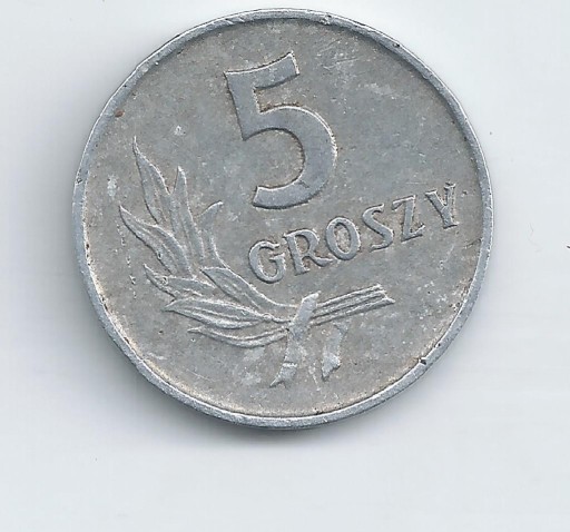 Zdjęcie oferty: 5 gr. 1962 r B/4