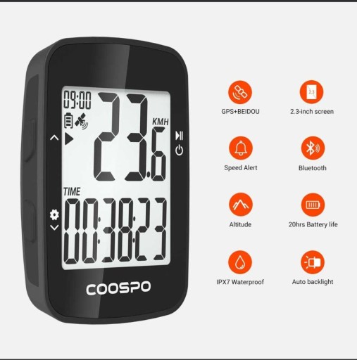 Zdjęcie oferty: Coospo BC26 bezprzewodowy licznik GPS Bluetooth