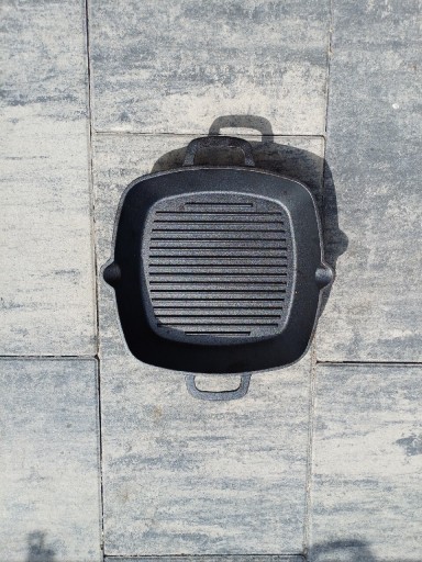 Zdjęcie oferty: Blacha płyta żeliwna patelnia na grilla ognisko 