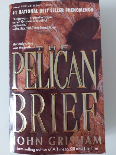 Zdjęcie oferty: John Grisham "The Pelican brief" 