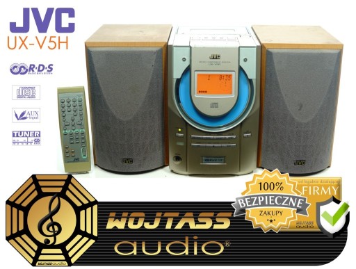 Zdjęcie oferty: Mini wieża JVC UX-V5H mocny bas CD AUX 2x20W