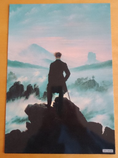 Zdjęcie oferty: Reproduk.fot.Friedrich Wędrowiec po morzu chmur