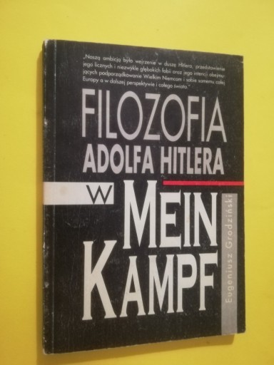 Zdjęcie oferty: Filozofia Hitlera w Mein Kampf