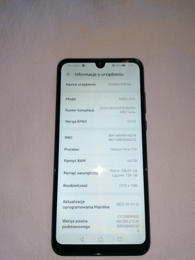 Zdjęcie oferty: Huawei P30 Lite 4gb, 128 gb wew. Dobry stan