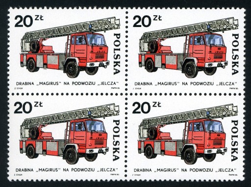 Zdjęcie oferty: 1985 Fi 2817 B 1-2-3 ** Pojazdy pożarnicze gwar.