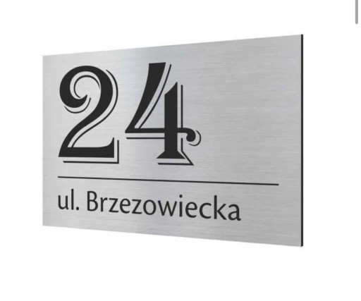 Zdjęcie oferty: Grawerowana Tabliczka z numerem domu i inne