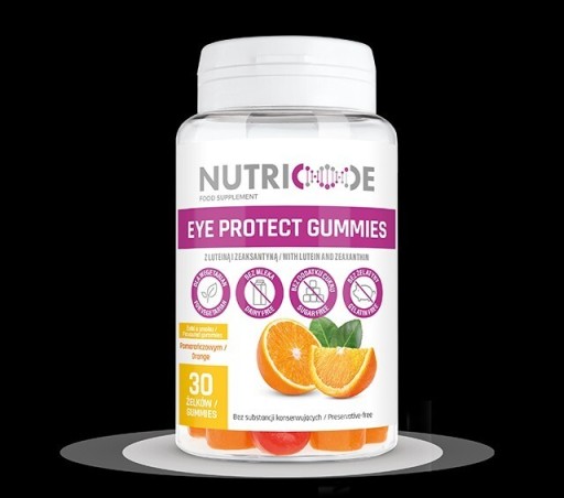 Zdjęcie oferty: OKAZJA! Nutricode Eye Protect Gummies 90 ml