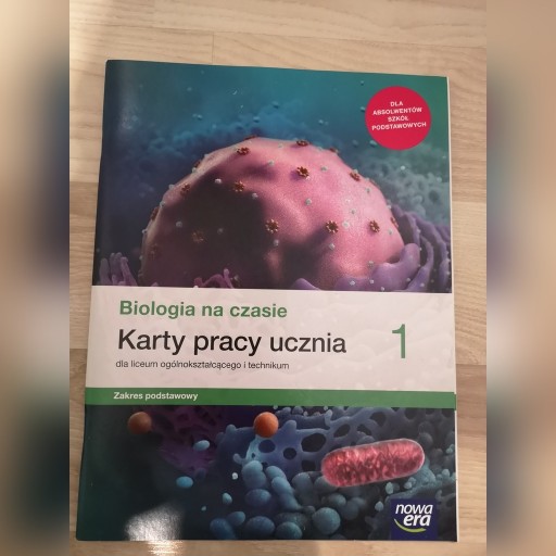 Zdjęcie oferty: Biologia na czasie 1. Karty pracy. z.p.