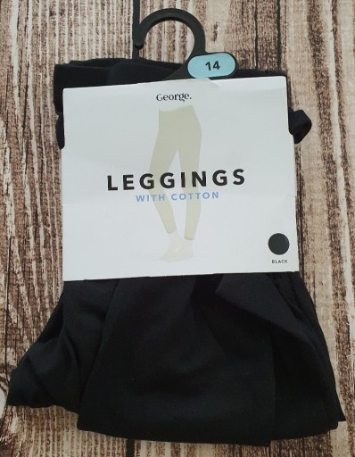 Zdjęcie oferty: Czarne Legginsy Getry Damskie Rozmiar XL