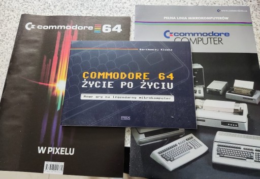 Zdjęcie oferty: Commodore 64 Życie Po Życiu + Commodore w Pixelu +
