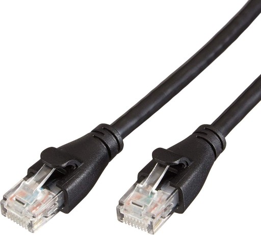 Zdjęcie oferty: Patchcord kat.6 kabel sieciowy LAN 2x RJ45 czarny 